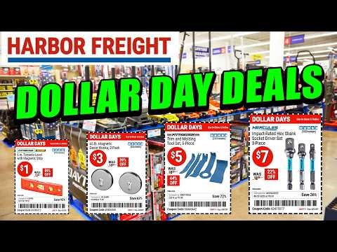 Best Dollar Day Deals at Harbor Freight You Should Buy April 2026