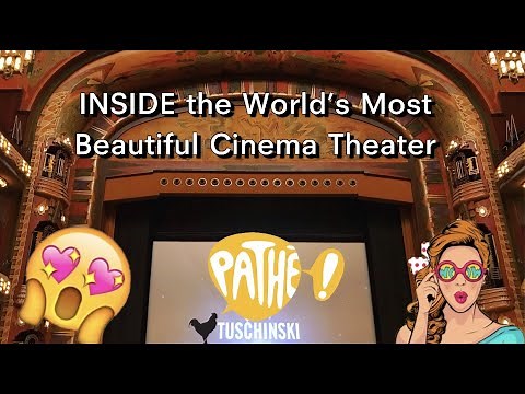 INSIDE PATHÉ TUSCHINSKI | The Most Beautiful Cinema Theater in the World | Amsterdam, Netherlands