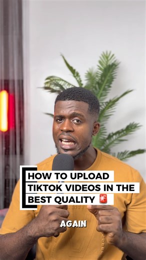 How to upload videos on the best quality on TikTok #fyp #Foryou #viral