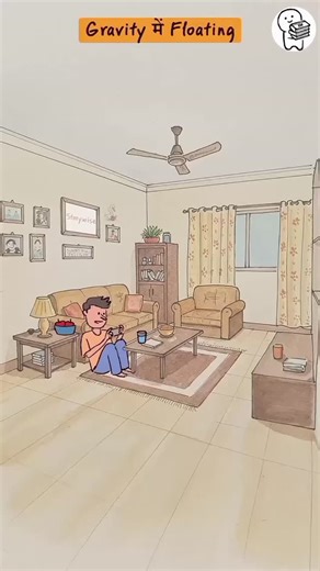 3.7K reactions · 121 shares | Gravity main floating #physics #funny #animation #cartoon #whitboard #maths #12th #10th #8th #school #collage #university #phd #physics #upscmotivation #neet #neetaspirants #ips #ias #upscexam #upscmotivation #new #motihari #motivation #trick #educationtrick #educationmadicoz #khansir | Educationmedico | Facebook