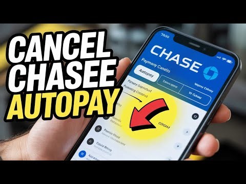 How to Cancel AutoPay with Chase – Payment Settings Guide