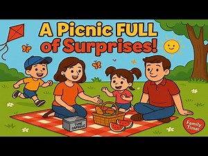 The Family Picnic Surprise | Heartwarming Story for Kids About Love and Togetherness