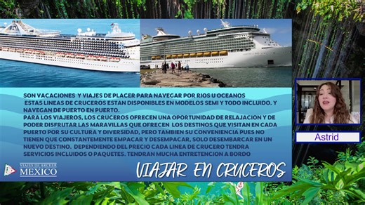 En Español - Reservar un crucero 101 con Astrid | Archer Travel Mexico - Evolution Travel