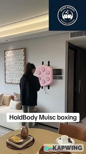 Music Boxing Training Machine 🎵🥊 | Train Like a Pro! (Link in Comments to Buy!)