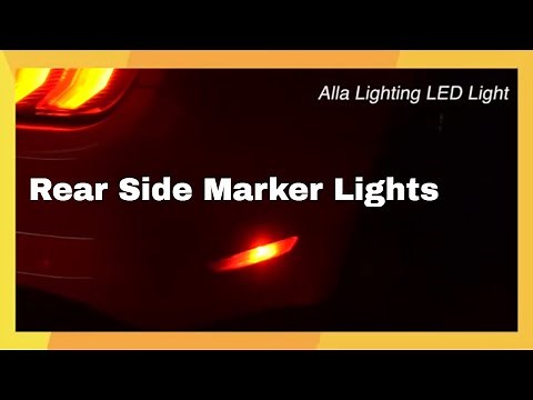 Ford Mustang Side Marker Lights Rear LED Bulbs Installation | Change