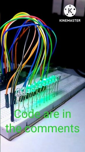arduino cool light | arduino project | arduino tutorial | arduino led chaser | #arduino #electronic