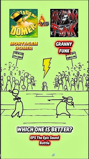 GRANNY FUNK VS MONTAGEM DOMER (PHONK BATTLE)#phonk #funk #battle #music #song #fyp