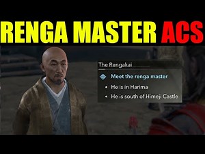 How to "Meet the renga master" assassin's creed shadows " | The rengakai quest guide