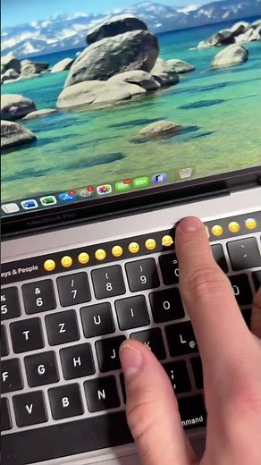 The TouchBar was ahead of its time…👀