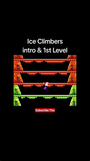 Ice Climbers 1984 Ice Climbers Intro Music #iceclimbers #whoremembers #memba #nes #retrogames #fypシ