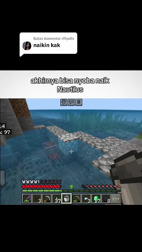 Cara Naik Nautilus di Minecraft dengan Mudah