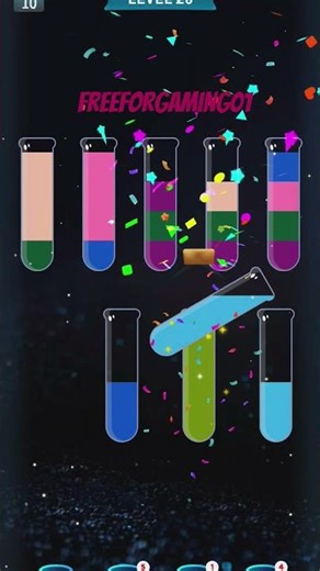 Water Sort Puzzle 🧩#games #shorts #shortvideo #youtubeshorts #youtubeshorts