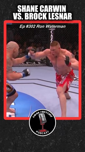 Ron Waterman was in the corner when Shane Carwin bulldozed his way to Brock Lesnar at UFC 116 — because he’d been coaching Carwin since high school. In this clip, Waterman breaks down how he spotted Carwin’s potential early, pushed him into MMA, and helped shape the monster who went on a terrifying run through the UFC heavyweight division. A must-watch story for fans of Carwin, Lesnar, and the era of true heavyweight chaos. Episode 302 is live now on YouTube, Spotify, and Apple — go watch the fu