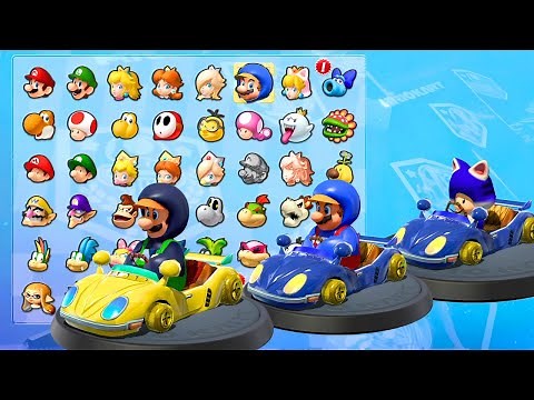 Mario Kart 8 Deluxe: Penguin Mario vs Penguin Luigi vs Penguin Toad – The Ultimate Ice Race!