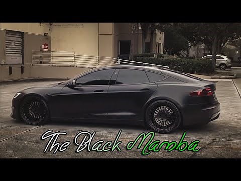 Tesla Model S Black Mamba I The most amazing tuned Model S 2022 🔥