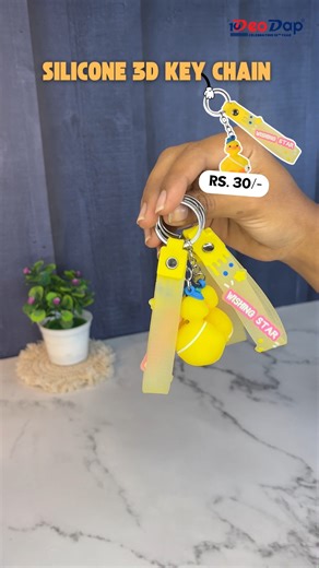 DeoDap कोंकणी on Instagram: "🔑✨ Cute Cartoon Silicone 3D Key Chain with Metal Hook & Strap ✨🔑 💰 Price: ₹30.00 (Price May Vary) 🆔 SKU: 18856 ✅ Adorable 3D cartoon design in soft silicone ✅ Strong metal hook & strap for secure use ✅ Lightweight, durable & fun accessory ✅ Perfect for keys, bags, backpacks & gifting 🛒 Shop Now: www.DeoDap.in (link in bio) IndoGlow, KeyChain, CartoonKeychain, SiliconeKeychain, CuteAccessories, BagCharm, DailyUse, DeoDap Konkani"