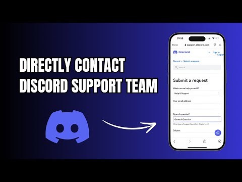 How to Directly Contact Discord Support Team?