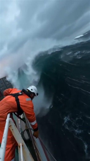 Offshore in the worst conditions imaginable #ocean #survival #extreme