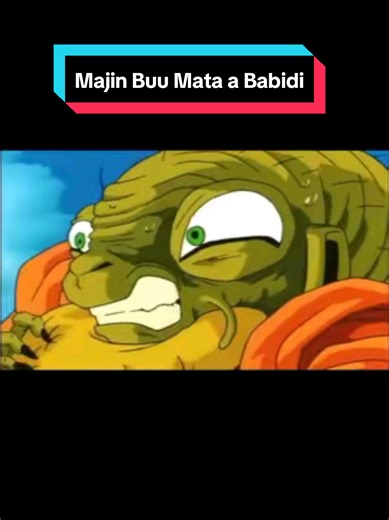 Majin Buu mata Babidi