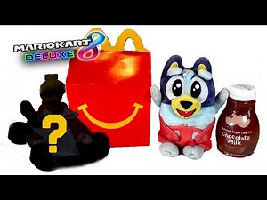 BABY BLUEY- Happy Meal Surprise Toys with BLUEY at McDonalds