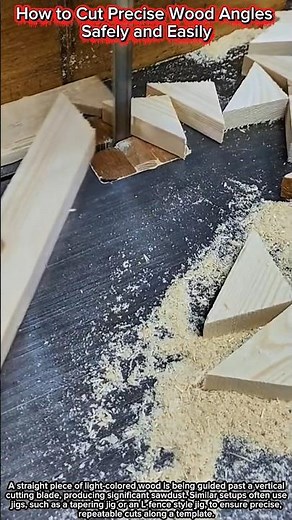 How to Cut Precise Wood Angles Safely and Easily