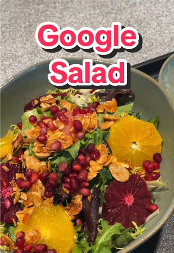 First Taste of the Future: Dining at the Googleplex 🥗✨ You can’t build an AI Trillionaire legacy on junk food. 🥗 Taking a quick reset at the Googleplex with a seasonal Citrus Salad—blood orange, pomegranate, and fresh greens. This is the high-performance fuel behind the AI Trillionaire brand. Success starts with what you put in. #AITrillionaire #VIPGUIDE #Googleplex #SiliconValley@VIPGUIDE