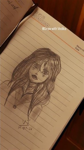 Cute girl drawing idea 💡✨🌷 #art #drawing #arttrend
