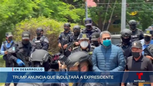 👉🏼 Indulto a Juan Orlando Hernández sacude Honduras justo antes de elecciones presidenciales. Trump dijo que perdonará al exmandatario pese a su condena por narcotráfico. | Noticias Telemundo