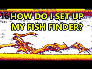 How to set up a fish finder? Setting up sonar. Fishfinder setup. Fish finder settings
