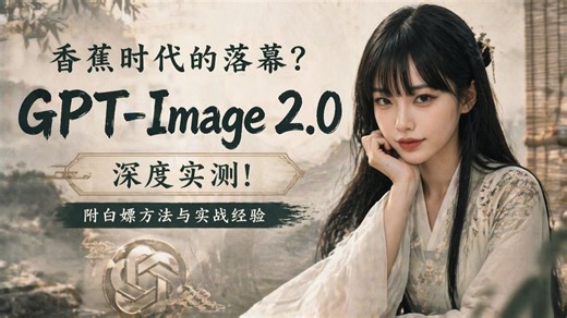 香蕉时代的落幕？GPT-Image 2.0深度实测！附白嫖方法与实战经验