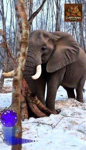 Southern Elephant #ClawsAndMawsKitchen #WildlifeFeeding