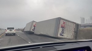 Afternoon update - Highway is now open **UPDATE 8:53am***I-10 TO CLOSE INTERMITTENTLY*** TRAFFIC ALERT - On IH10 east bound just before Smith Road there is a wreck. The inside lane is open at this time however, to upright and remove the truck and deal with the damaged concrete barriers, it may cause the freeway to be shut down intermittently for several hours. Please use alternate routes. ********** TRAFFIC ALERT 🚨 First Responders are working a turned over FedEx semi in front of the Goodyear p