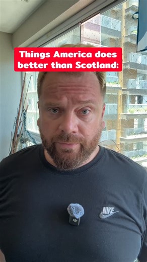 Shaun from Scotland on Instagram: "Something America does MUCH better than us in Scotland..."