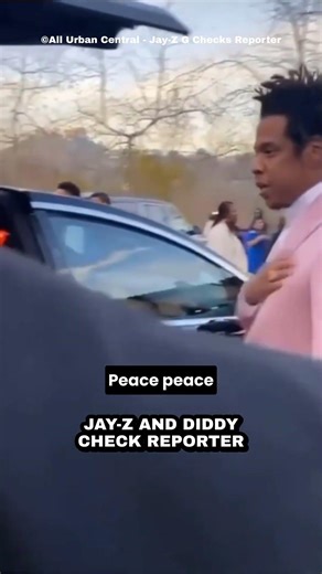 Jay-Z & Diddy Check Reporter