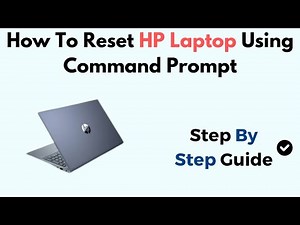 How To Reset HP Laptop Using Command Prompt Windows 11