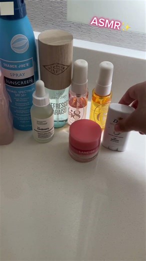 Organize w me#Organizing #Preppy #ASMR #Skincare #Makeup #Hotel #Stay #Aesthetic #Relaxing #Short