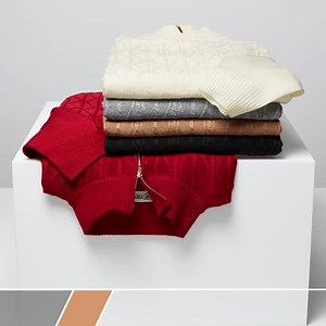 A spectrum of sweaters in all the styles you love. Warm up to Men's Designer Sweaters by Stacy Adams and Michael Irvin Starting at $29.99 Women’s Zac & Rachel Sweaters, now Buy 1 Get 1 50% Off. Ends 10/16. #KGFashion #Fashion #WomensFashion #MensFashion | K&G Fashion Superstore