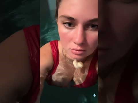 Periscope live stream I'm swimming in a small pool