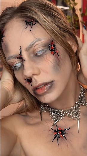 Emotional Dark Makeup 🖤 Cinematic Breakdown Look