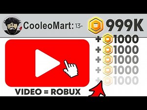 How to Get FREE ROBUX By Watching Videos