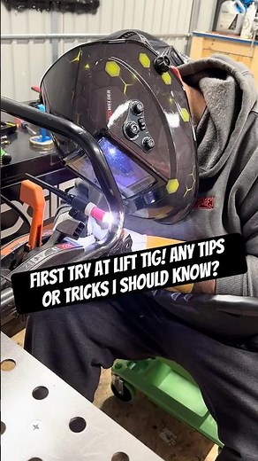 Quick fix on this lawn mower handle assembly. #welding #welder #repair #diy #weldernation #tig #fyp