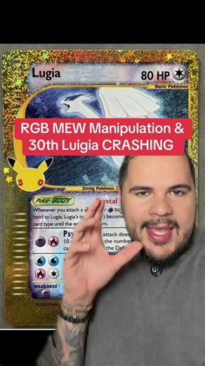 Pokémon 30th Anniversary Luigia CRASHING & RGB Mew Manipulation