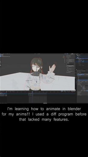 I'm learning blender for my animations!