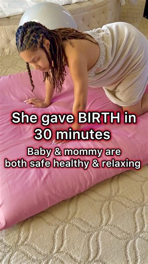 Supporting my wife in labor for our natural at-home water birth #waterbirth #childbirth #homebirth