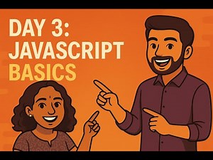 Day 3: JavaScript Basics for Beginners | Java Full Stack Course