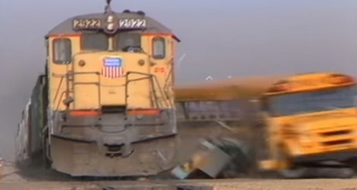 Train Hitting School Bus | Know Your Meme