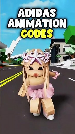 Brookhaven Secret Codes 🤫 Adidas Community Animation #roblox #brookhaven
