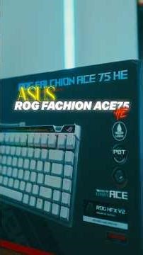 @asusrog created this AMAZINGLY VIRTUAL keyboard?!