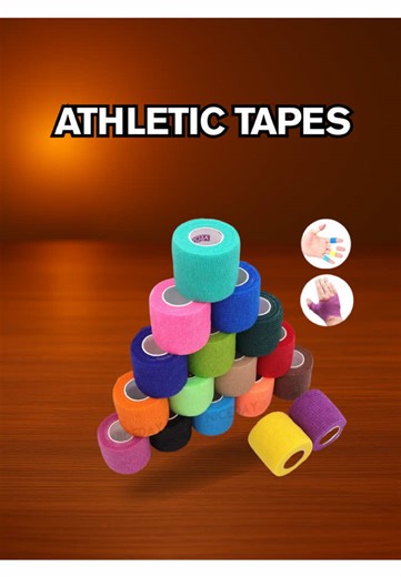 Athletic Sports Tape: Colors and Benefits Explained