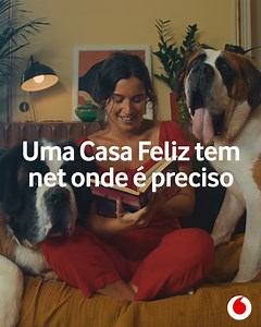 Uma Casa Feliz tem net onde é preciso. Descubram o novo Wi-Fi 7 com net ultrarrápida em toooooda a casa. | Vodafone Portugal